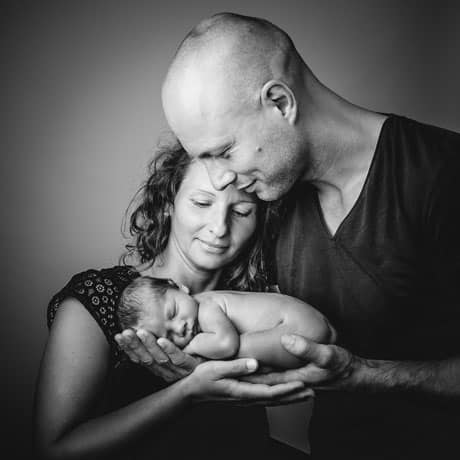 Babyshooting mit den Eltern