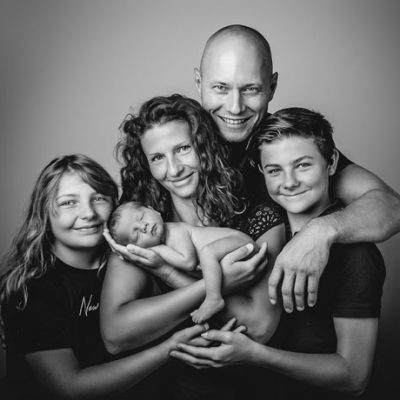 Babyshooting mit der ganzen Familie